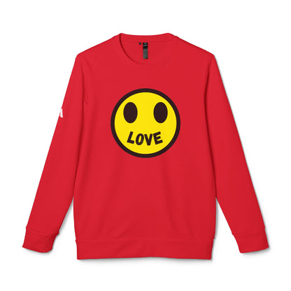 Adidas LOVE Unisex Fleece Crewneck Sweatshirt