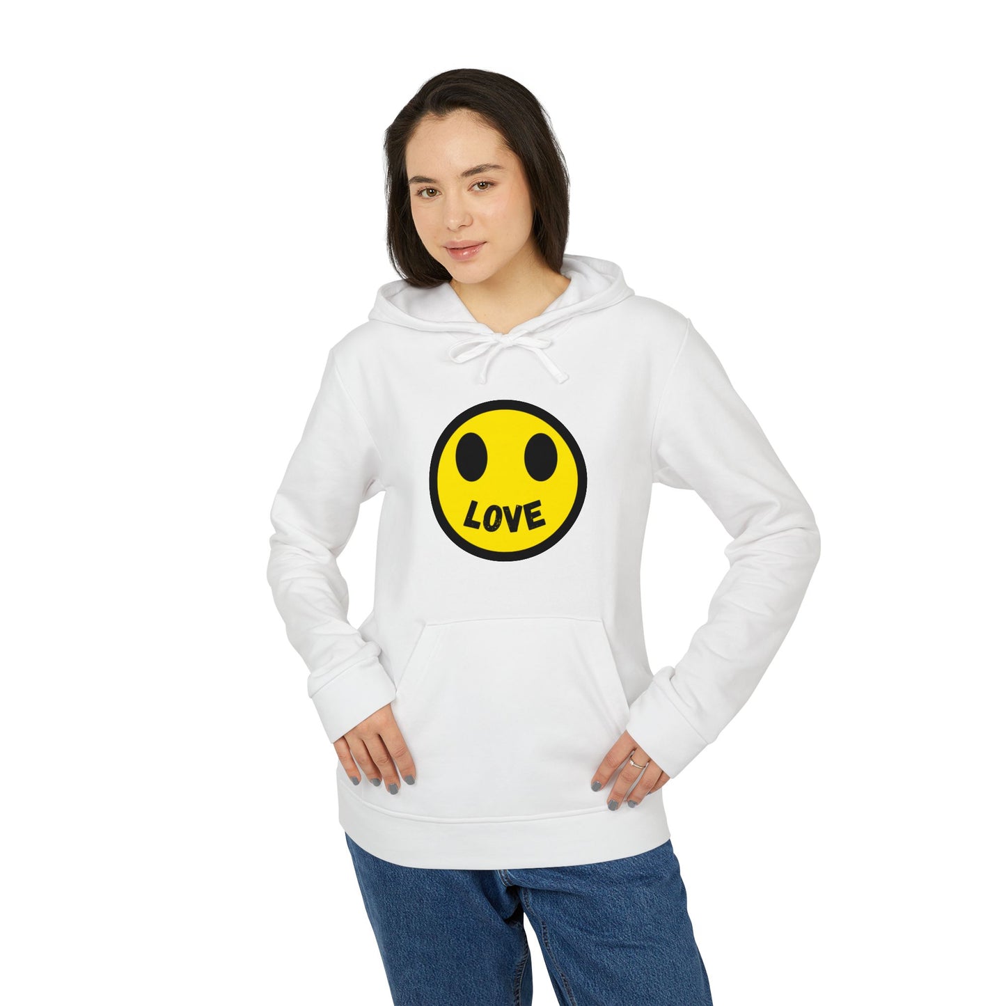 Adidas LOVE Unisex Hoodie | By Mrsmiley